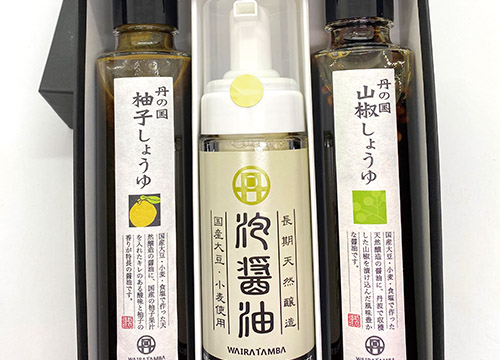 京都泡醤油と丹の国醤油セット